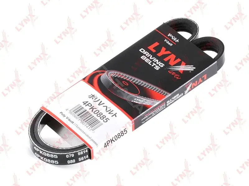 Ремень ручейковый LYNXAUTO 4PK0885