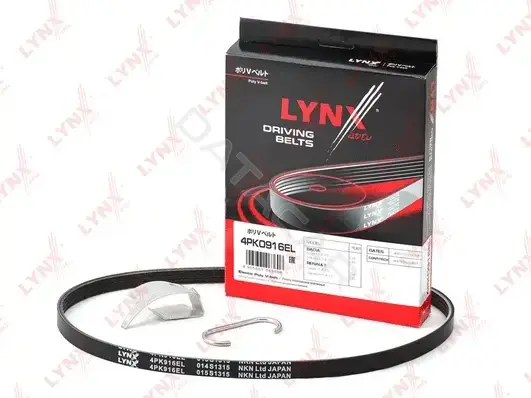 Ремень ручейковый LYNXAUTO 4PK0916EL