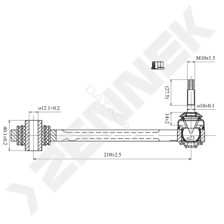 Рычаги ZENNEK DCA0060