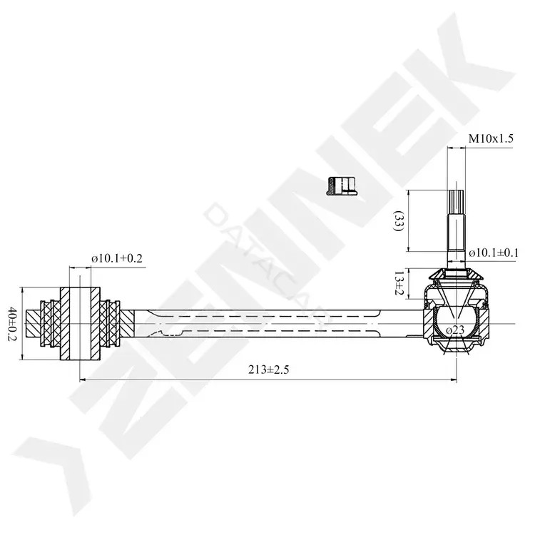Рычаги ZENNEK DCA0061