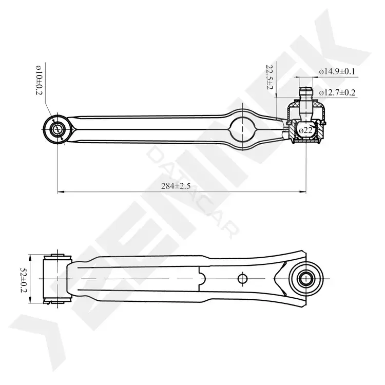 Рычаги ZENNEK DCA0125