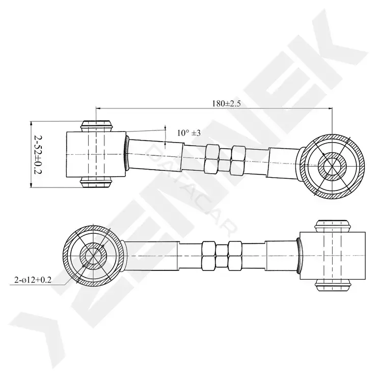 Рычаги ZENNEK DCA0200