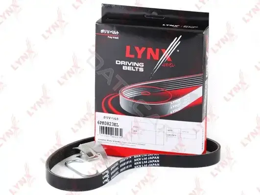 Ремень ручейковый LYNXAUTO 6PK0823EL