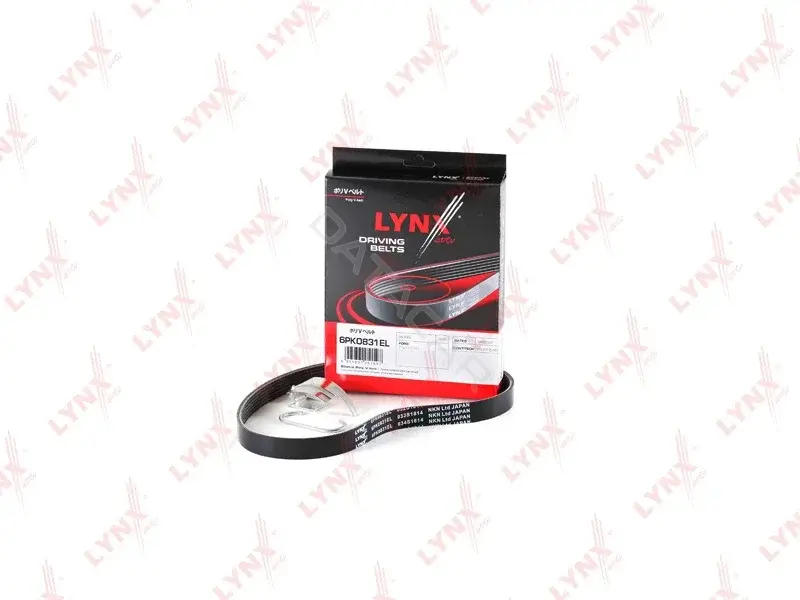Ремень ручейковый LYNXAUTO 6PK0831EL