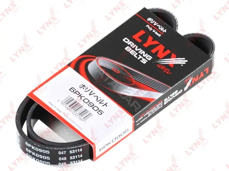 Ремень ручейковый LYNXAUTO 6PK0905
