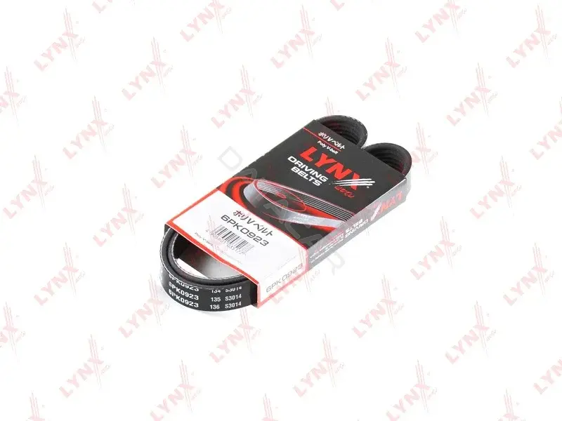Ремень ручейковый LYNXAUTO 6PK0923