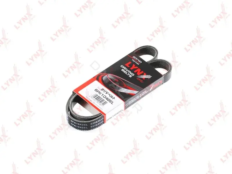 Ремень ручейковый LYNXAUTO 6PK1042EL