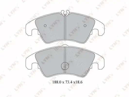 Тормозные колодки LYNXAUTO BD-1219