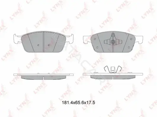 Тормозные колодки LYNXAUTO BD-3036
