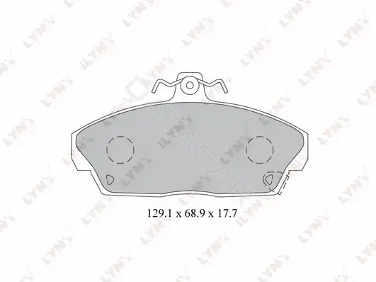 Тормозные колодки LYNXAUTO BD-3426