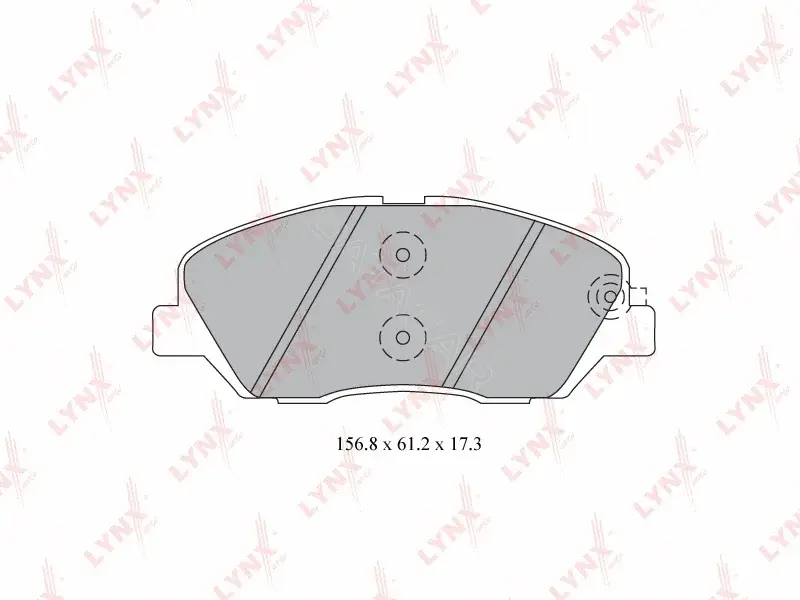 Тормозные колодки LYNXAUTO BD-3615