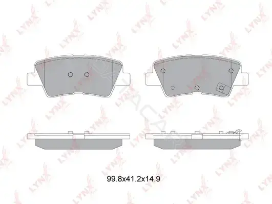 Тормозные колодки LYNXAUTO BD-3632