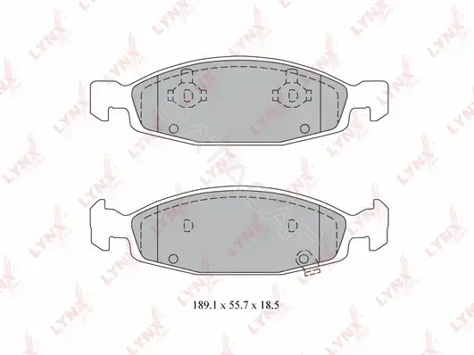 Тормозные колодки LYNXAUTO BD-4202