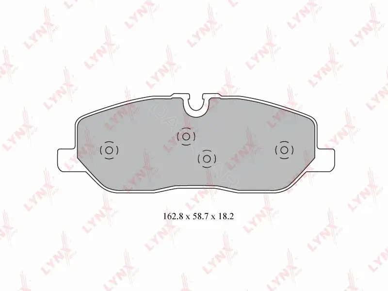 Тормозные колодки LYNXAUTO BD-5003