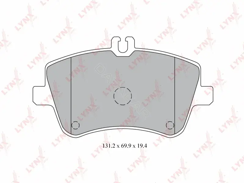 Тормозные колодки LYNXAUTO BD-5317