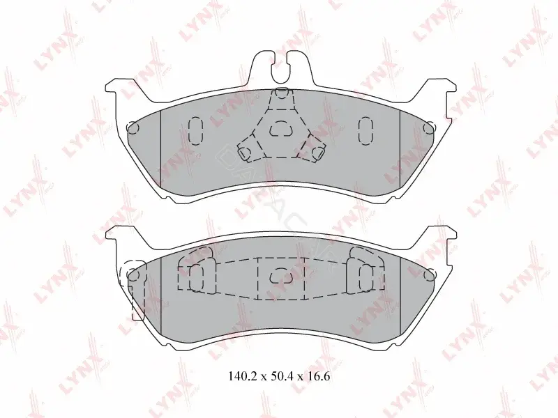 Тормозные колодки LYNXAUTO BD-5328