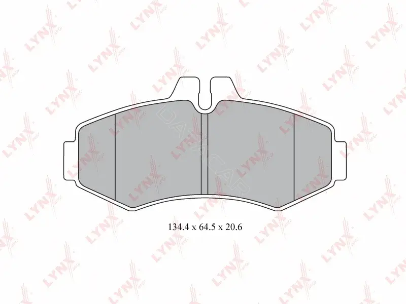 Тормозные колодки LYNXAUTO BD-5339