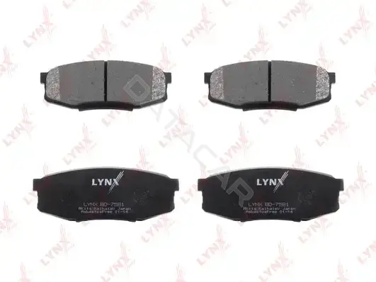 Тормозные колодки LYNXAUTO BD-7581