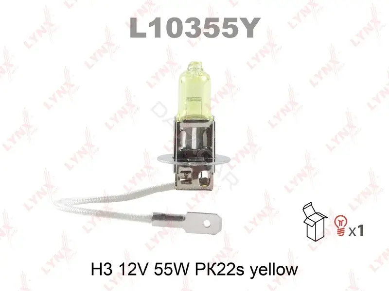 Лампочки LYNXAUTO L10355Y