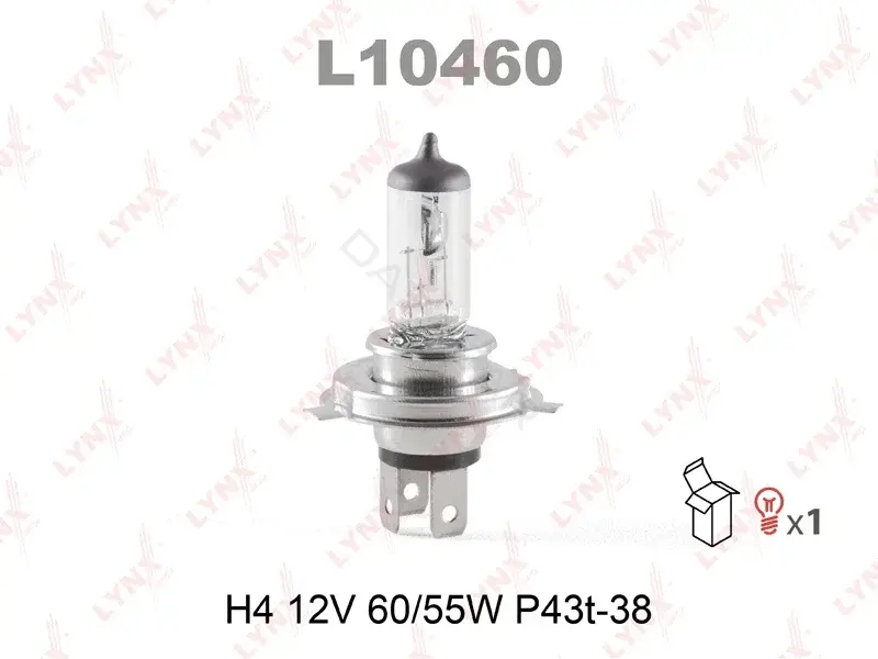 Лампочки LYNXAUTO L10460