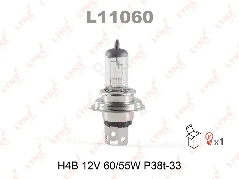 Лампочки LYNXAUTO L11060