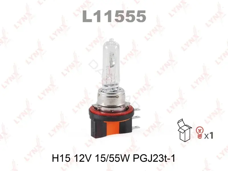 Лампочки LYNXAUTO L11555