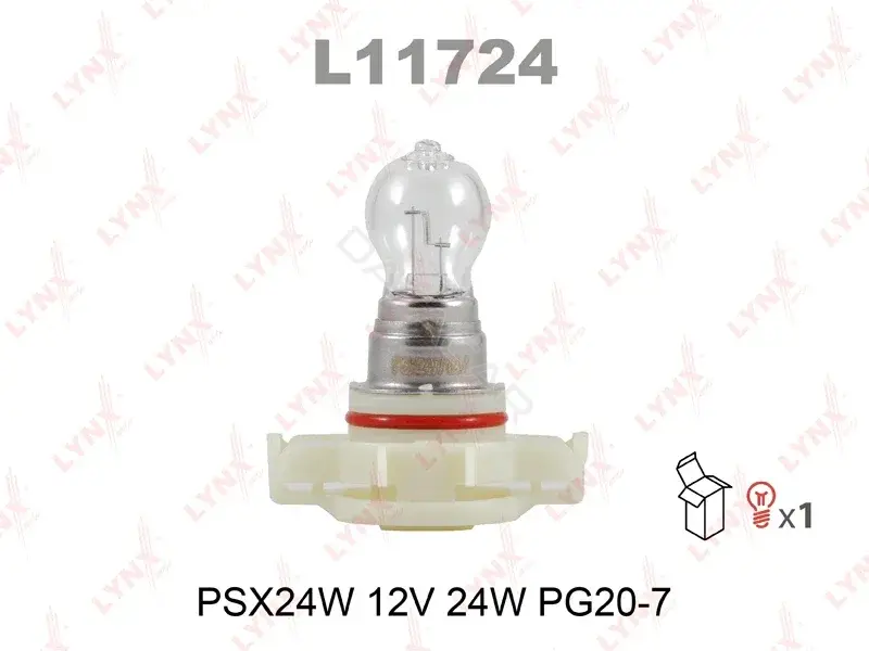 Лампочки LYNXAUTO L11724