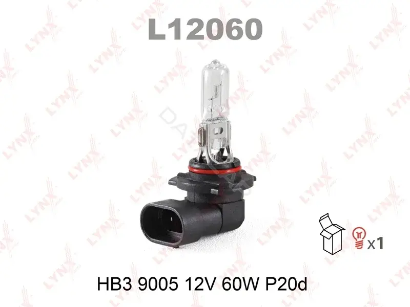 Лампочки LYNXAUTO L12060