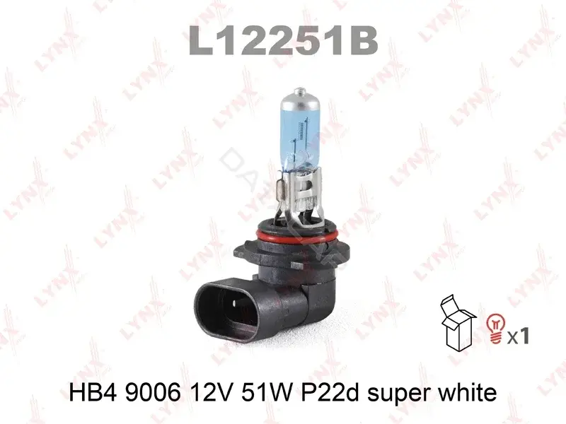 Лампочки LYNXAUTO L12251B