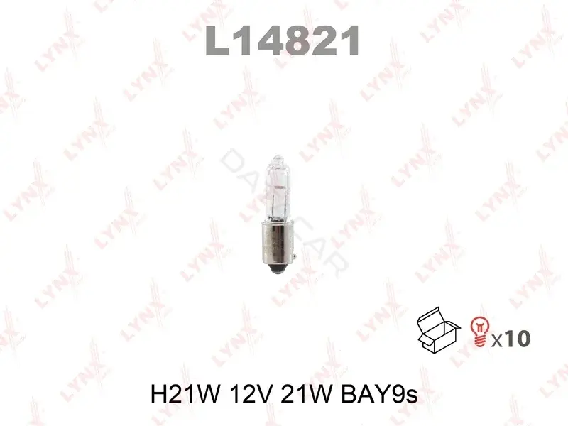 Лампочки LYNXAUTO L14821