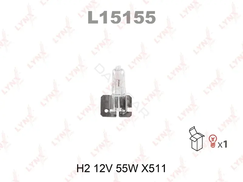 Лампочки LYNXAUTO L15155