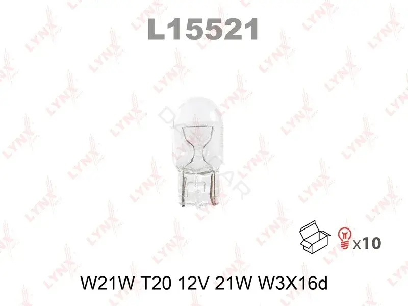 Лампочки LYNXAUTO L15521