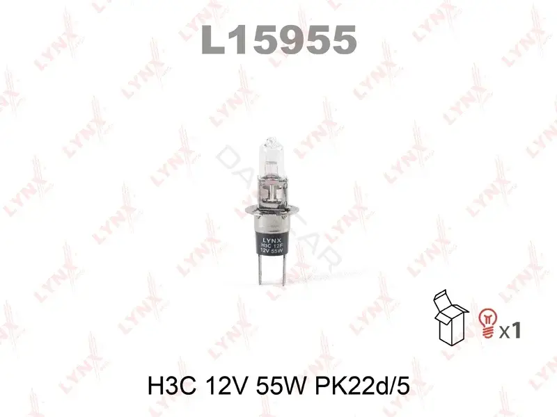 Лампочки LYNXAUTO L15955