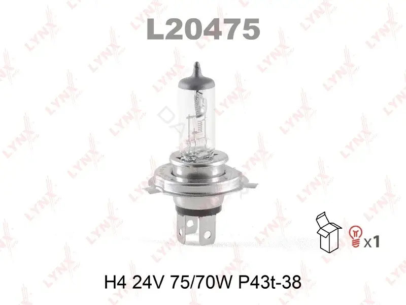 Лампочки LYNXAUTO L20475