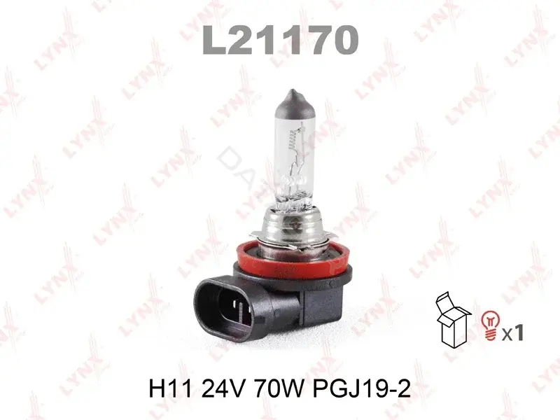 Лампочки LYNXAUTO L21170