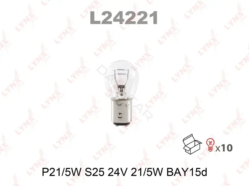 Лампочки LYNXAUTO L24221