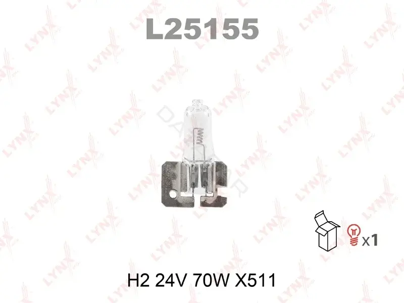 Лампочки LYNXAUTO L25155