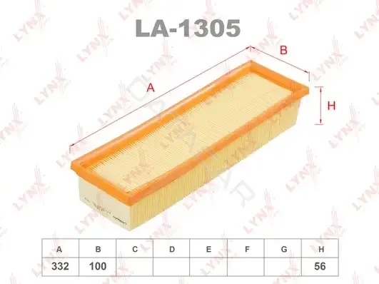 Воздушный фильтр LYNXAUTO LA-1305