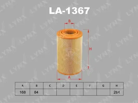 Воздушный фильтр LYNXAUTO LA-1367