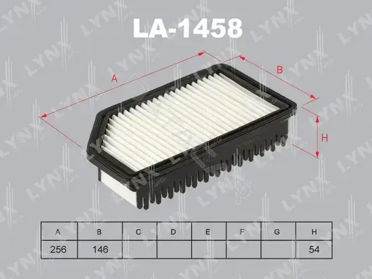 Воздушный фильтр LYNXAUTO LA-1458