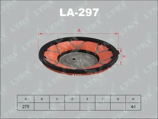 Воздушный фильтр LYNXAUTO LA-297