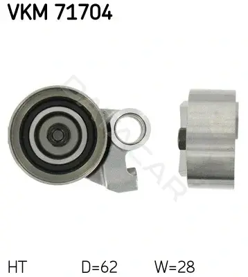Натяжной ролик ГРМ SKF VKM71704