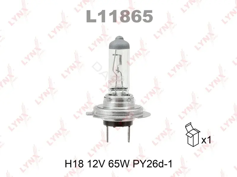 Лампочки LYNXAUTO L11865