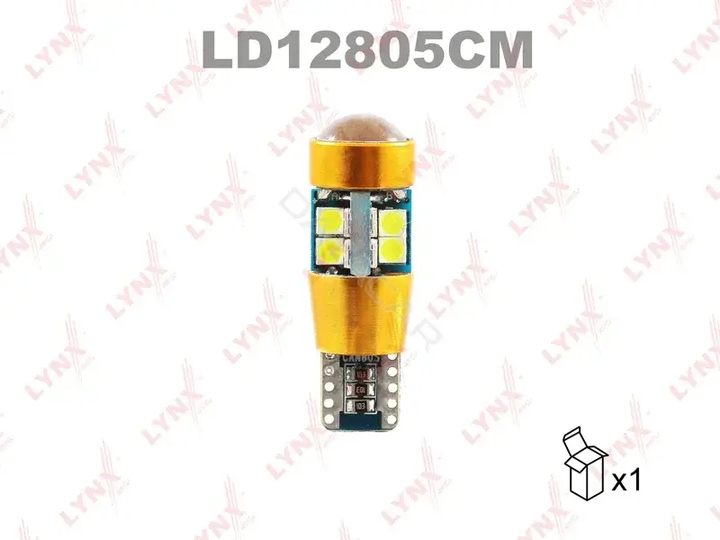 Лампочки LYNXAUTO LD12805CM