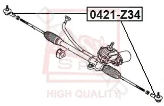 Рулевые наконечники ASVA 0421-Z34