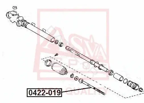 Рулевая тяга ASVA 0422-019
