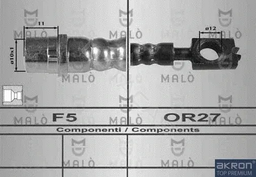 Тормозные шланги MALO 80248