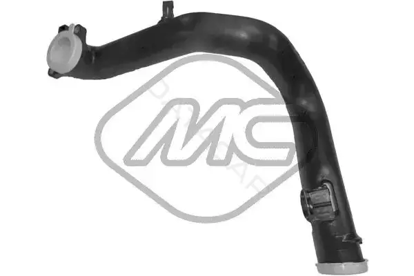 Патрубок интеркулера Metalcaucho 09629