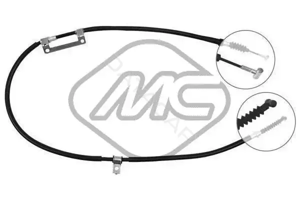 Трос ручника Metalcaucho 82207