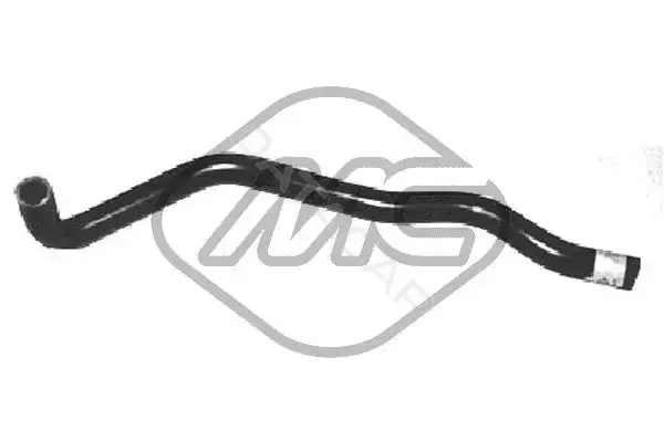 Патрубок печки Metalcaucho 07908